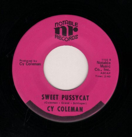 CY COLEMAN - Pussycat -B-.JPG