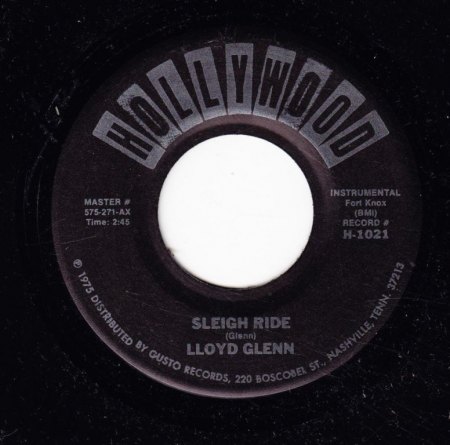 LLOYD GLENN - Sleigh Ride -A-.JPG