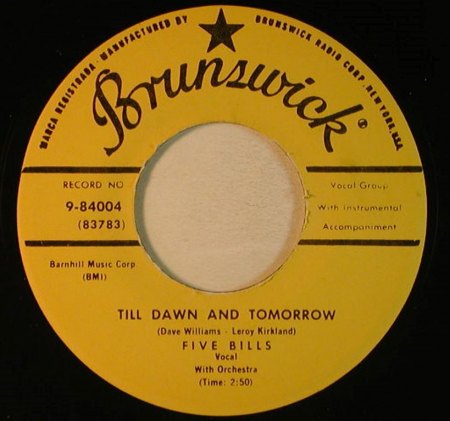 FIVE BILLS - Till dawn and tomorrow -B-.jpg