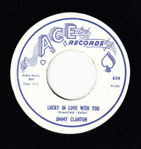 JIMMY CLANTON - Lucky in love with you -A-.JPG