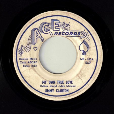 JIMMY CLANTON - Your own true love -A-.JPG