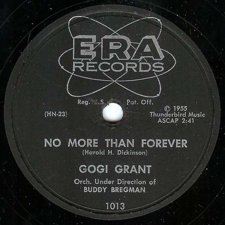 GOGI GRANT - No more than forever -B-.JPG