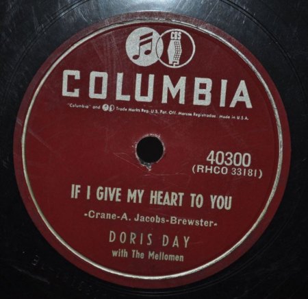 DORIS DAY - If I gave my heart to you -A-.JPG