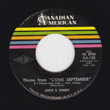 SANTO &amp; JOHNNY - Theme from Come September -B-.JPG