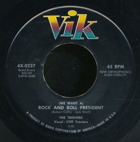 TRENIERS - Rock and Roll President -B-.JPG