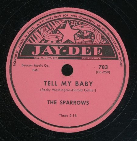 SPARROWS - Tell me Baby -B-.JPG