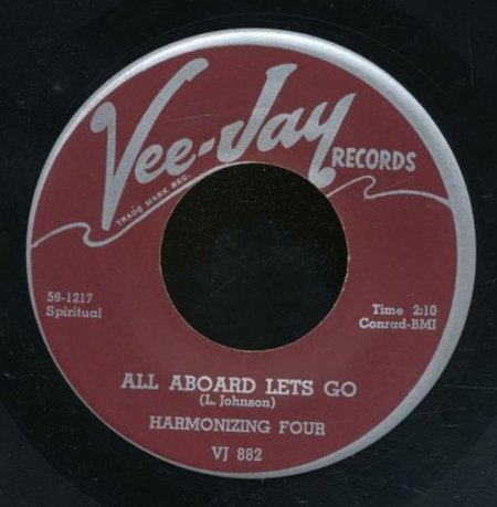 HARMONIZING FOUR - All aboard lets go -A-.JPG