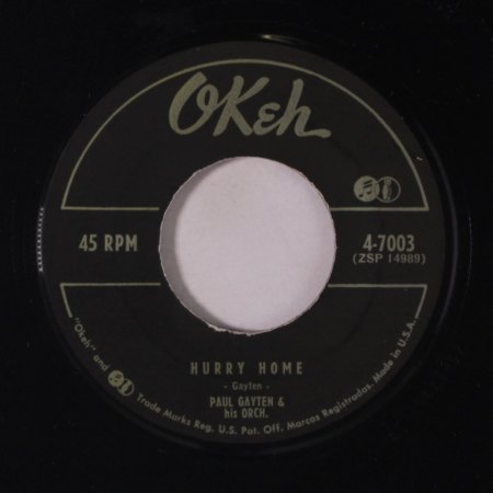 PAUL GAYTEN - Hurry Home -B-.JPG