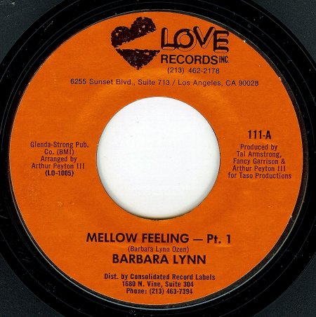 Lynn, Barbara - Mellow feeling - Part-1.jpg