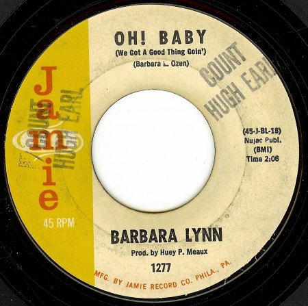 Lynn, Barbara - Oh baby we got a good thing goin'.jpeg