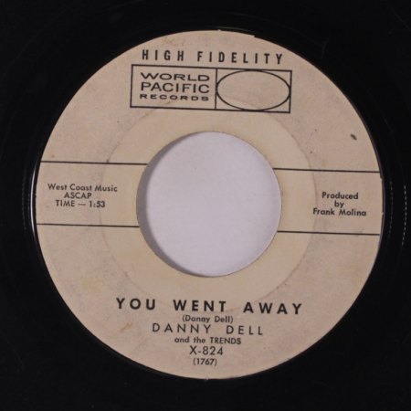 DANNY DELL - You went away -B-.JPG