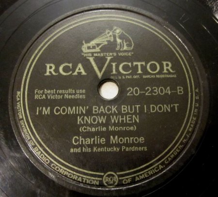 CHARLIE MONROE - I'm coming back... -B-.JPG