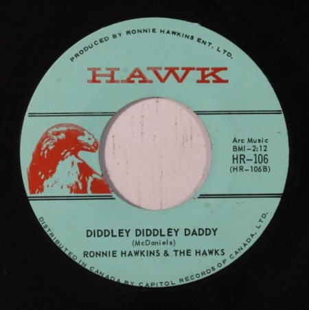 RONNIE HAWKINS - Diddley Diddley Daddy -B-.JPG