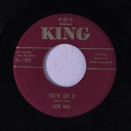 LOUIE INNIS - You've got it -A-.JPG