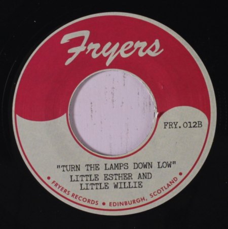 LITTLE ESTHER &amp; LITTLE WILLIE - Turn the lamps down low -A-.JPG