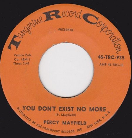 PERCY MAYFIELD - You don't exist no more -B3-.JPG