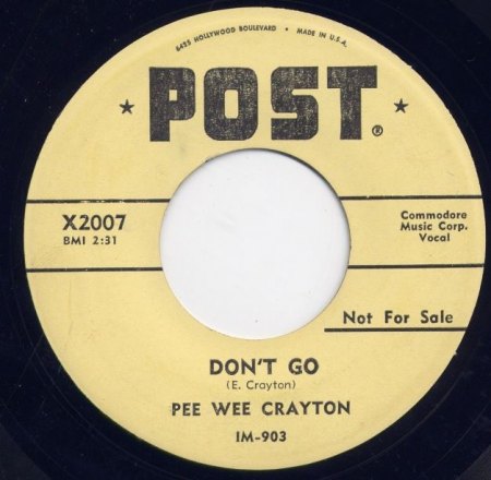 PEE WEE CRAYTON - Don't go -A4-.JPG