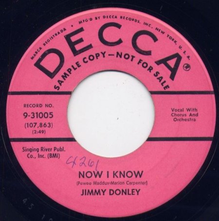 JIMMY DONLEY - Now I know -A-.JPG