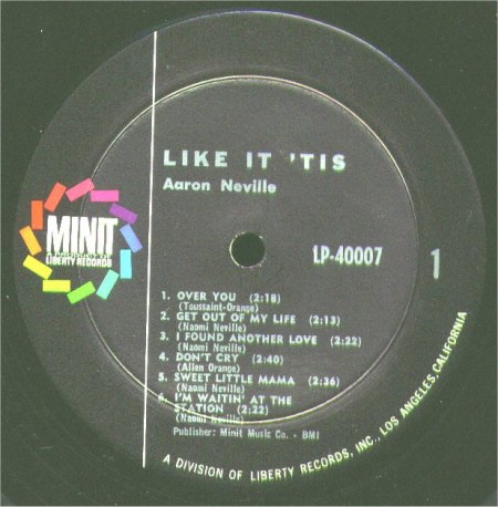 Neville, Aaron - Like it 'tis .jpg