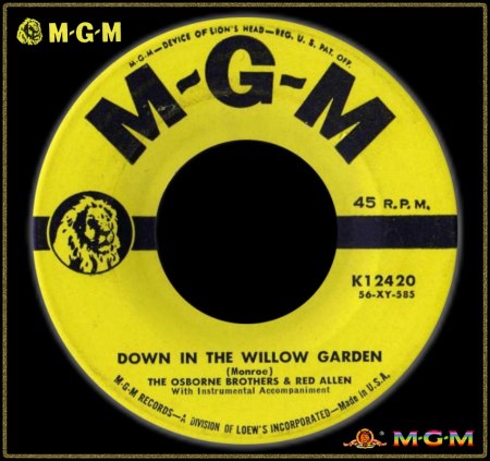 OSBORNE BROTHERS &amp; RED ALLEN - DOWN IN THE WILLOW GARDEN_IC#002.jpg