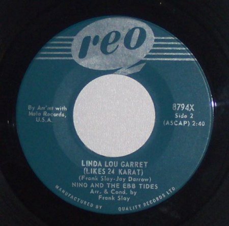 NINO &amp; THE EBB-TIDES - Linda Lou Garret -A6-.JPG