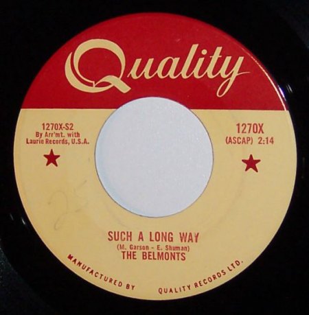 BELMONTS - Such a long way -A-.JPG