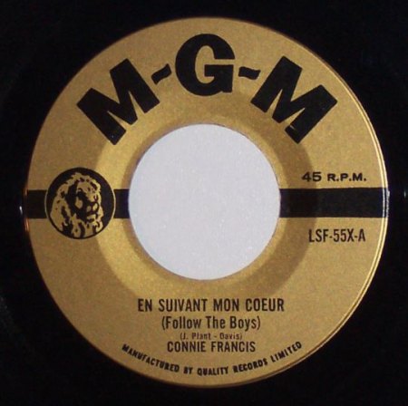 CONNIE FRANCIS - En suivant mon coeur -A-.JPG