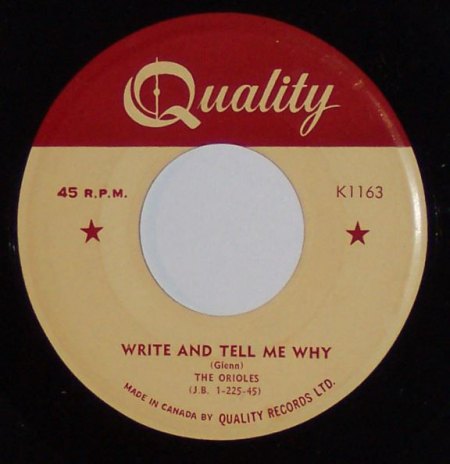 ORIOLES - Write and tell me why -B-.JPG