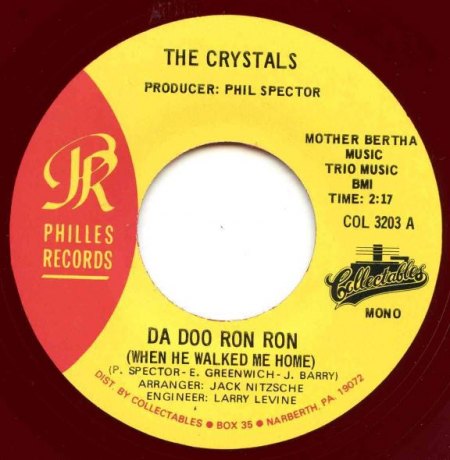 CRYSTALS - Da Doo Ron Ron -A-.JPG
