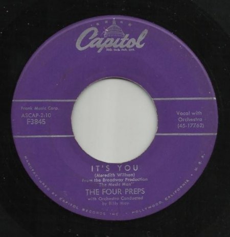 FOUR PREPS - It's you -B-.JPG