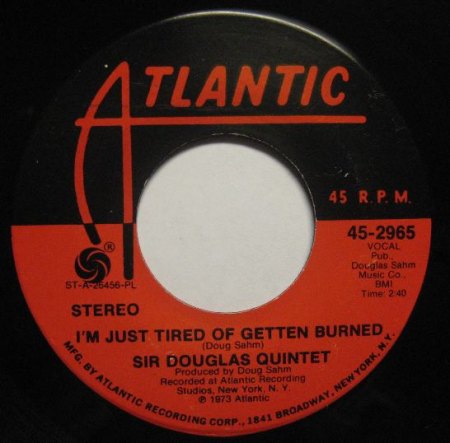 SIR DOUGLASD QUINTET - I'm so tired of getten burned -B-.JPG