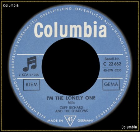 CLIFF RICHARD - I'M THE LONELY ONE_IC#005.jpg