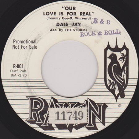 Dale Jay - Our Love Is For Real.JPG