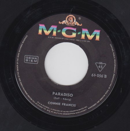 CONNIE FRANCIS - Paradiso.jpg