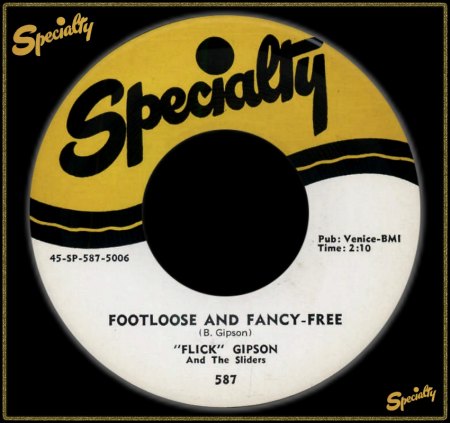 FLICK GIPSON &amp; THE SLIDERS - FOOTLOOSE &amp; FANCY-FREE_IC#002.jpg