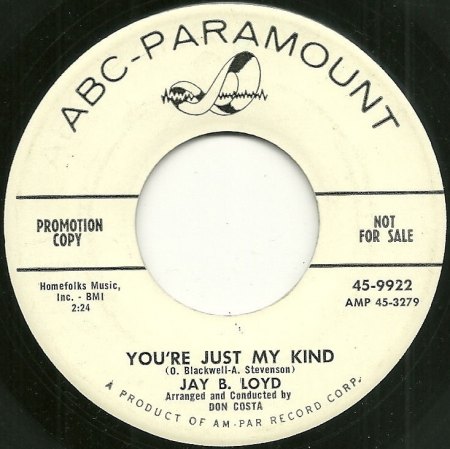 Loyd,JamesB01ABC Param 45-9922 You re just my kind.jpg