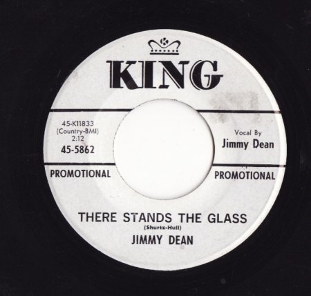 Dean, Jimmy - There stands the glass.jpg