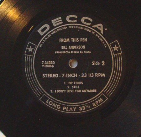 Anderson, Bill - From This Pen(Decca) 1965.jpeg