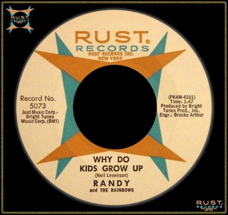 RANDY &amp; THE RAINBOWS - WHY DO KIDS GROW UP_IC#002.jpg