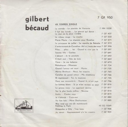 GILBERT BECAUD - Mon arbre - CV RS -.jpg