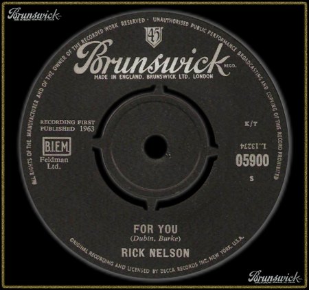RICKY NELSON (RICK NELSON) - FOR YOU_IC#004.jpg