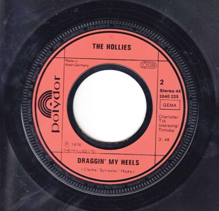 HOLLIES - Draggin' my heels -B- 001.jpg