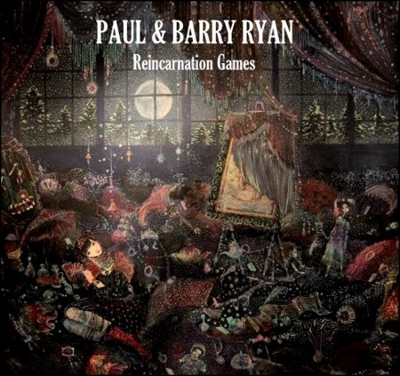 Ryan, Paul &amp; Barry - fake LP Reincarnation games front by Basia Konczarek aka Basia-AlmostTheBrave - a painting princess' studio.jpg