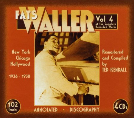 Waller, Fats - Complete Recording Works Vol 4 - 4'er CD.jpg