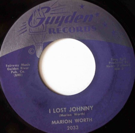 Worth,Marion01Guyden 2033 I Lost Johnny.JPG