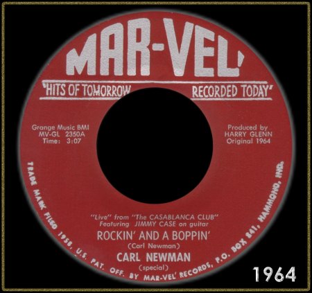 CARL NEWMAN FEAT. JIMMY CASE - ROCKIN' &amp; A BOPPIN'_IC#001.jpg