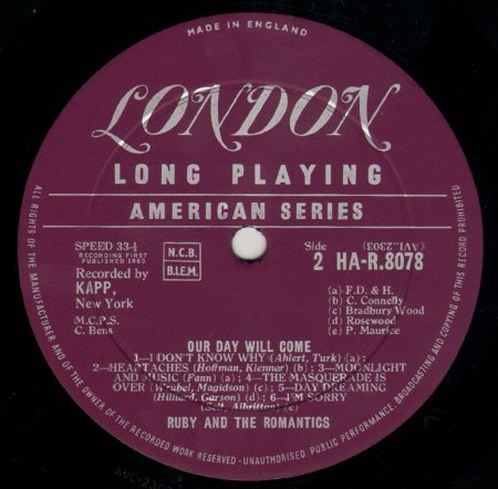 Ruby &amp; the Romantics - Our day will come  (4).jpg