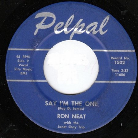 Neat,Ron01Say I m the one.JPG