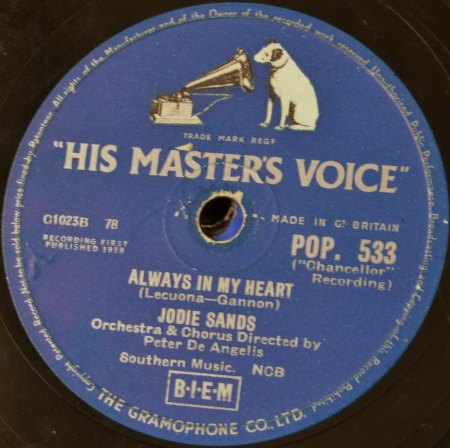 Sands,Jodie09HMV POP 533 Always in your heart.JPG