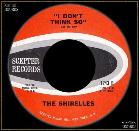 SHIRELLES - I DON'T THINK SO_IC#002.jpg